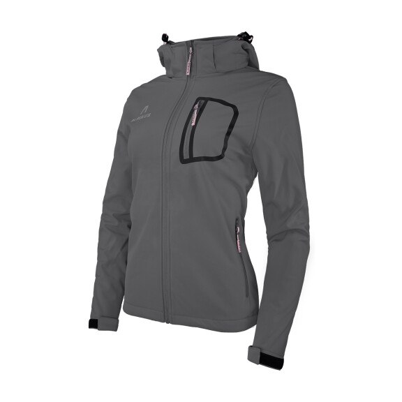 Kurtka damska Softshell Alpinus Bergamo grafit BR18186