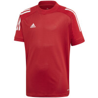 Koszulka dla dzieci adidas Condivo 20 Training Jersey JUNIOR czerwona ED9213