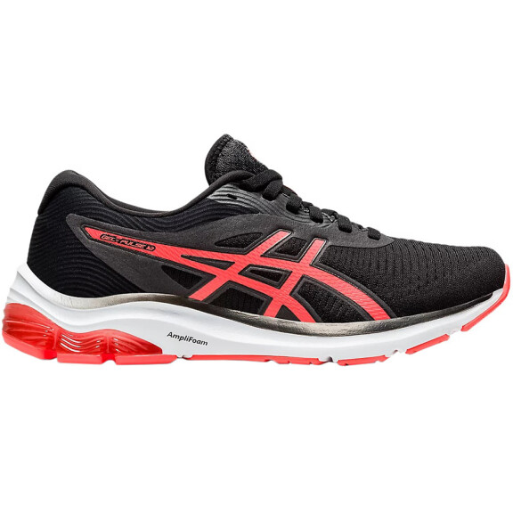 Buty damskie do biegania Asics Gel Pulse 12 czarno-czerwone 1012A724 004