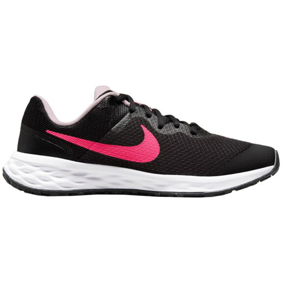 Buty dla dzieci Nike Revolution 6 NN (GS) czarno-różowe DD1096 007