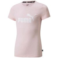 Koszulka dla dzieci Puma ESS Logo Tee G różowa 587029 82