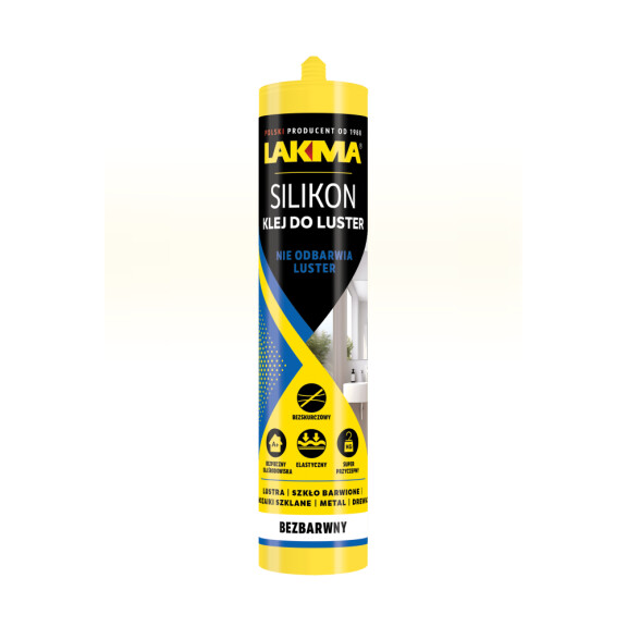 Lakma Silikon Klej do luster 300ml