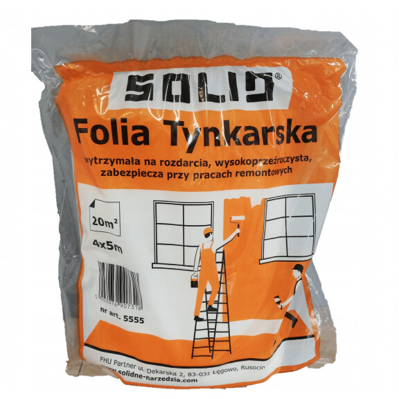 Solid folia tynkarska 4x5m 20m2