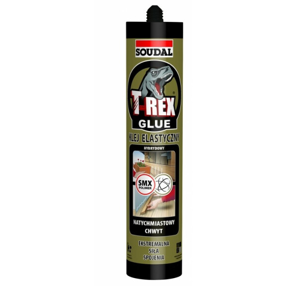 Soudal T-Rex Glue Klej montażowy hybrydowy 290ml