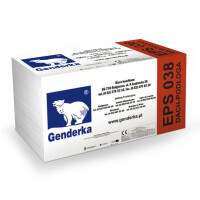 Styropian Genderka  eps 80  038 dach podłoga