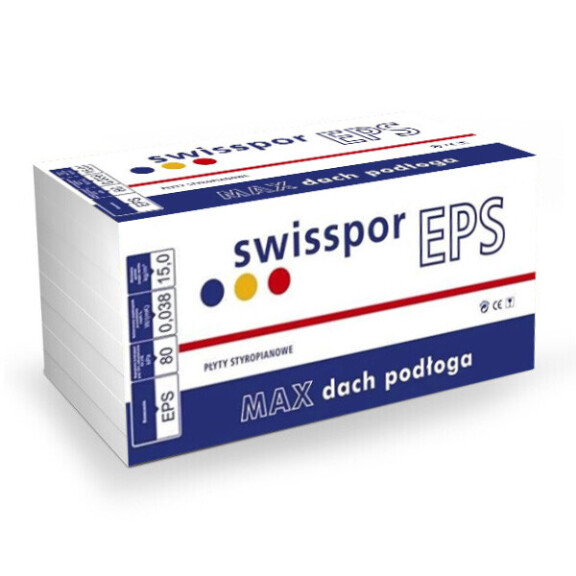 Styropian Swisspor EPS 80 MAX 038 dach podłoga