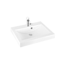 Marmorin Moira Bis 70 umywalka z otworem 70 cm kolor biały PU059020700