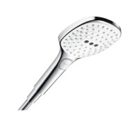 Hansgrohe Raindance Select E 120 Słuchawka prysznicowa 12 cm biała/chrom 26520400