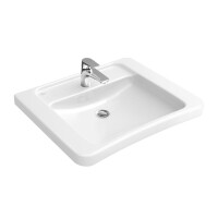 Villeroy & Boch Architectura Umywalka wisząca Vita 65x55 cm bez przelewu biała Weiss Alpin 51786801