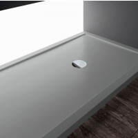 Novellini Olympic Plus Brodzik prostokątny z syfonem - RAL7037 4,5cm 70 x 140 cm OL140704-29