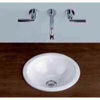 Alape EB.K325 Umywalka wpuszczana w blat 32,5 cm emaliowana biała 2000000000