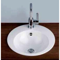 Alape EB.K450 Umywalka wpuszczana w blat 45 cm emaliowana biała 2002100000