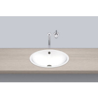 Alape EB.0525 Umywalka wpuszczana w blat 52,5x42,5x14,4 cm biała 2101000000