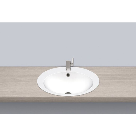 Alape EB.0600H Umywalka wpuszczana w blat 60x50x14,4 cm biała 2104000000