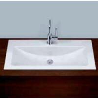 Alape umywalka emaliowana EB.R800H biała wymiary 111 x 800 x 500 nr kat. 2204000000
