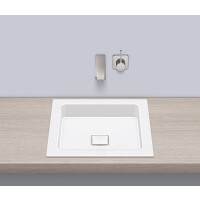 Alape EB.Q450 Umywalka wpuszczana w blat 45x45x7,9 cm biała 2302000000