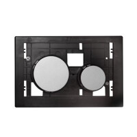 Tece Loop System Modułowy Przyciski spłukujące do wc do płytki Tece Loop szklane chrom matowy 9240665
