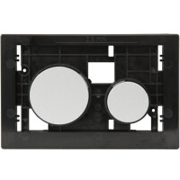 Tece Loop System Modułowy Przyciski spłukujące do wc do płytki Tece Loop szklane chrom połysk 9240666