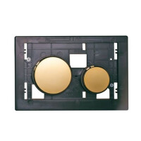 Tece Loop System Modułowy Przyciski spłukujące do wc do płytki Tece Loop szklane złote 9240668