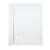 Sanplast Space Line B/SPACE Brodzik prostokątny 100x80x3 cm akrylowy biały 615-110-0080-01-000