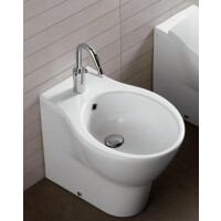 Hatria Nido Bidet stojący 55,5x36 cm biały Y0QW01