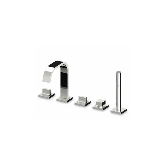 Zucchetti Aguablu Bateria wannowa 5-otworowa chrom ZA5475