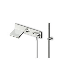 Zucchetti Pan Bateria wannowo-prysznicowa podtynkowa czarna matowa gofrowana ZP8046.N1