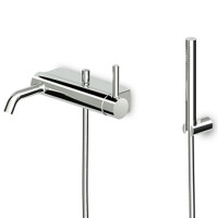 Zucchetti Pan Bateria wannowo-prysznicowa ścienna chrom ZP6181