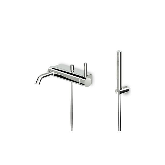 Zucchetti Pan Bateria wannowo-prysznicowa ścienna chrom ZP6181