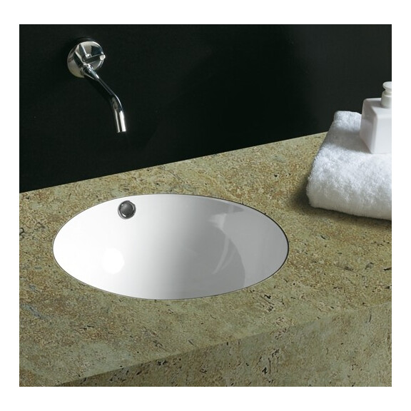 SIMAS Blanco Umywalka Podblatowa 42/42cm S54