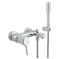 Grohe Concetto Bateria wannowa natynkowa z zestawem prysznicowym chrom 32212001