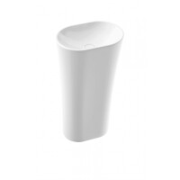 Marmorin Wega 44 S Umywalka wolnostojąca 44x30,5 cm biała PS100010440
