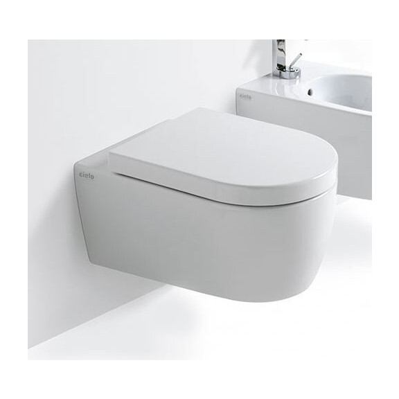 Cielo Smile Muszla klozetowa miska WC podwieszana 34x53x27 cm biała SMVSNW