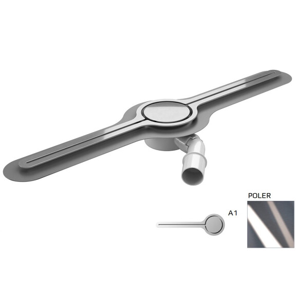 Wiper Eye-drain A1 Odpływ liniowy 120 cm poler WIPEYEDA1120POL