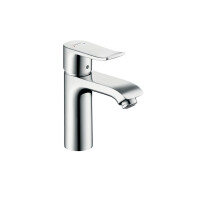 Hansgrohe Metris Bateria umywalkowa z kompletem odpływowym chrom 31203000