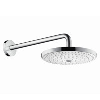 Hansgrohe Raindance Select S 240 Deszczownica z ramieniem 39 cm biała/chrom 26466400