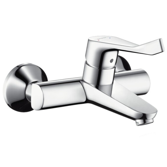Hansgrohe Focus Bateria umywalkowa natynkowa z długim uchwytem chrom 31913000
