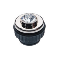 Berker TS Crystal Przycisk Crystal z kryształem Swarovski chrom 19640001