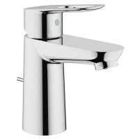 Grohe BauLoop Bateria umywalkowa z zestawem odpływowym chrom 23335000