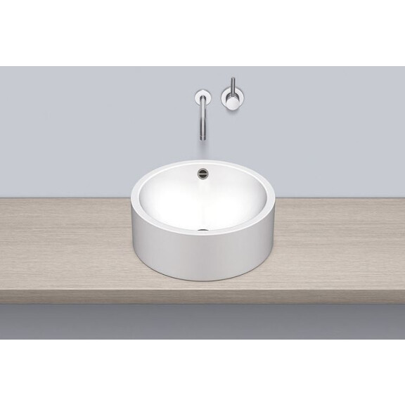Alape AB.K450.2 Umywalka nablatowa 45x45x17 cm biała 3006200000