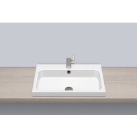 Alape AB.SR650H Umywalka nablatowa 65x47,2x12,7 cm biała 3231600000