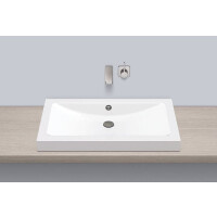 Alape AB.R800 Umywalka nablatowa 80x45,5x12,1 cm biała 3207200000