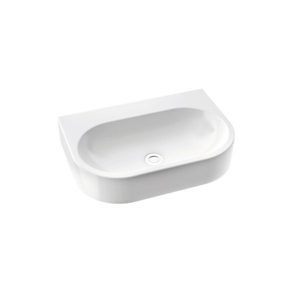 Marmorin Pia 60 W Umywalka wisząca 60x41 cm biały połysk PU070020600