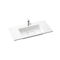 Marmorin Lira 800 Umywalka wpuszczana w blat 80x39cm biała PU054030802