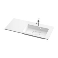 Marmorin Lira 900 Umywalka wpuszczana w blat prawa 90x39cm biała PU054050902
