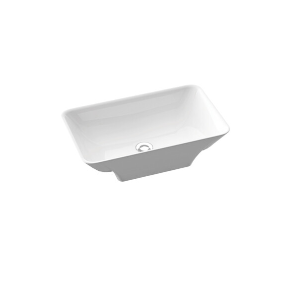 Marmorin Loren Umywalka wpuszczana w blat 59x35cm biała PU056010596