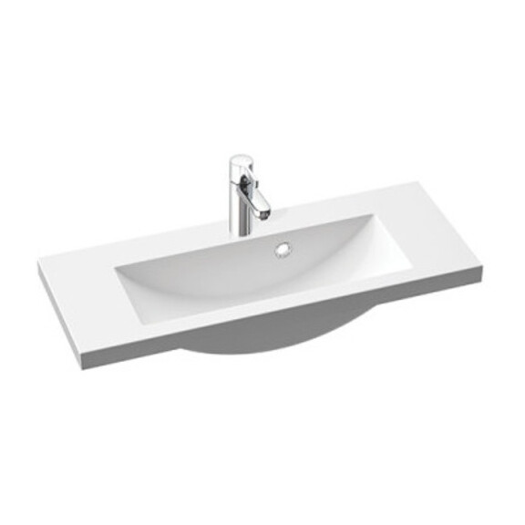 Marmorin Talia 80 Umywalka nablatowa/meblowa 80x31cm biała PU078050800