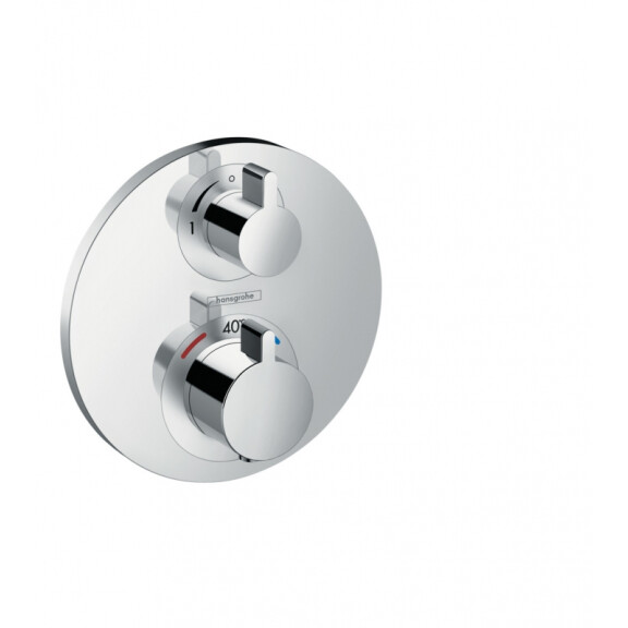 Hansgrohe Ecostat S Bateria prysznicowa podtynkowa z termostatem chrom 15757000