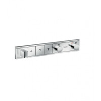 Hansgrohe RainSelect Bateria wannowo-prysznicowa podtynkowa z termostatem chrom 15356000