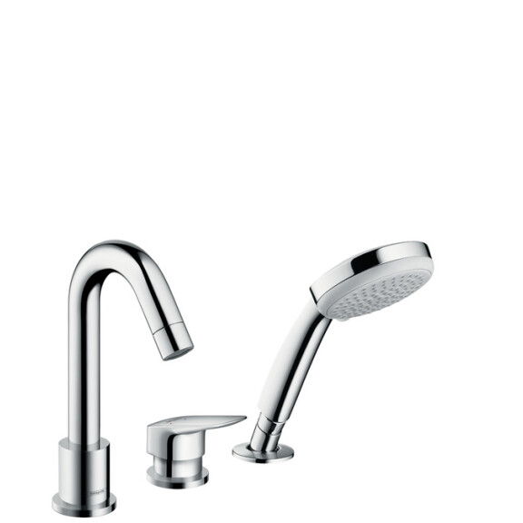 Hansgrohe Logis Bateria nawannowa 3 otworowa chrom 71313000